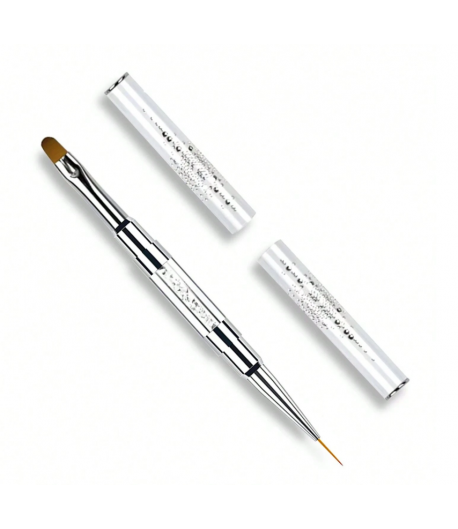 Pędzel dwustronny  Round 6 i  Liner 13 mm 