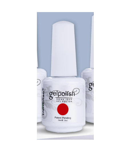Gel Nail Polish Red 15ml 