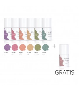 PB Nails Gellaxy Kolekcja Flash Garden  10ml + GRATIS